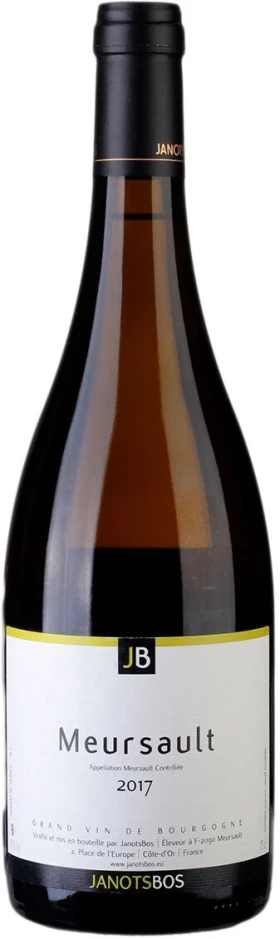 Вино JanotsBos, Meursault AOC, 2017