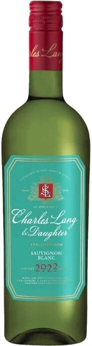 Вино Charles S. Lang &amp; Daughter, Sauvignon Blanc, Western Cape WO, 2022, 0.75 л