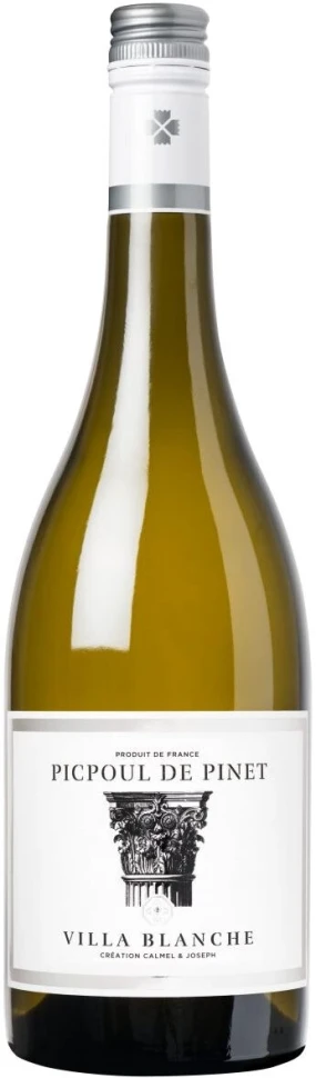 Вино Domaine Calmel & Joseph, Villa Blanche Picpoul de Pinet, Vin de Pays d'Oc IGP, 2016