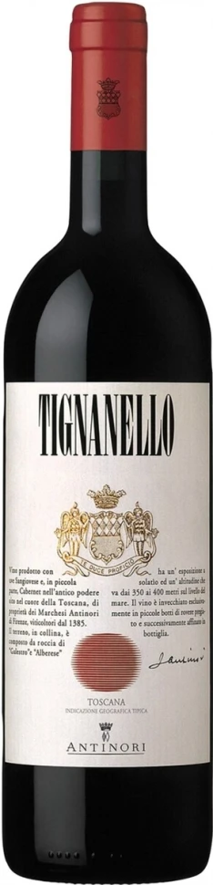 Вино Antinori, Tignanello, Toscana IGT, 2021, 0.75 л