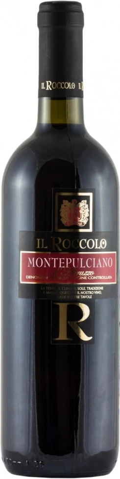 Вино Natale Verga, "Il Roccolo" Montepulciano d'Abruzzo DOC, 2014