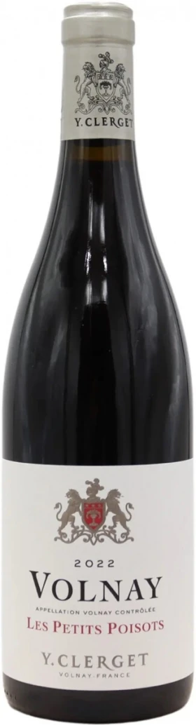 Вино Domaine Yvon Clerget, Volnay "Les Petits Poisots" AOC, 2022