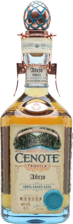 Текила Cenote Anejo 0.7 л