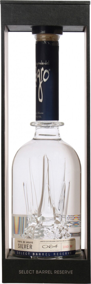 Текила Leyenda del Milagro Select Barrel Reserve Silver gift box 0.75 л