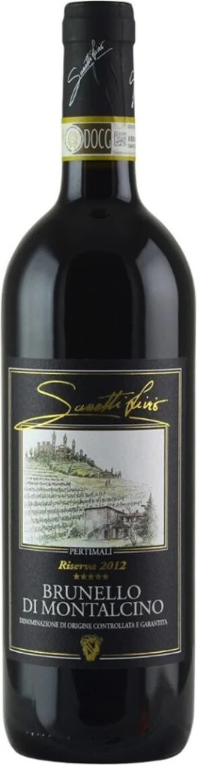 Вино Pertimali Sassetti, Brunello di Montalcino Riserva DOCG, 2012