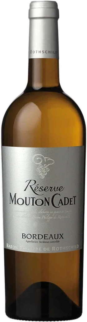 Вино Reserve Mouton Cadet, Bordeaux AOC Blanc, 2013
