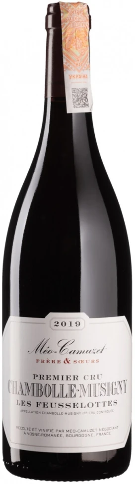 Вино Meo-Camuzet, Chambolle-Musigny Premier Cru Les Feusselottes AOC, 2019