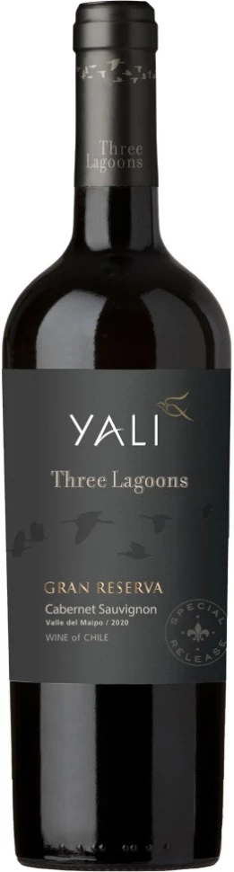 Вино Yali Three Lagoons Gran Reserva Cabernet Sauvignon, Maipo Valley DO, 2020