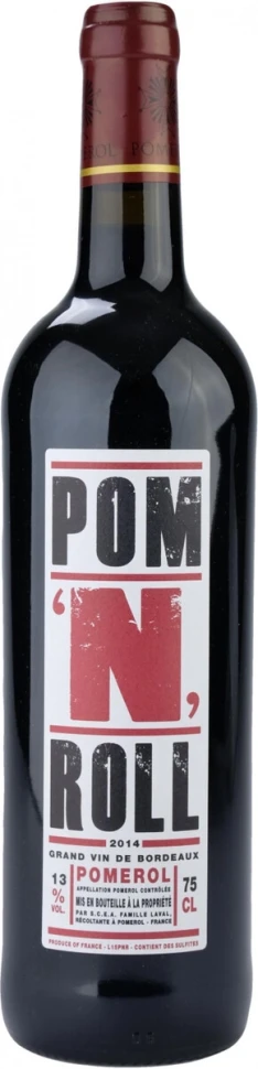 Вино Pom'N'Roll, Pomerol AOC, 2014