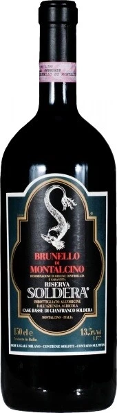 Вино Case Basse, Brunello di Montalcino Riserva Soldera DOCG, 2006, 1.5 л