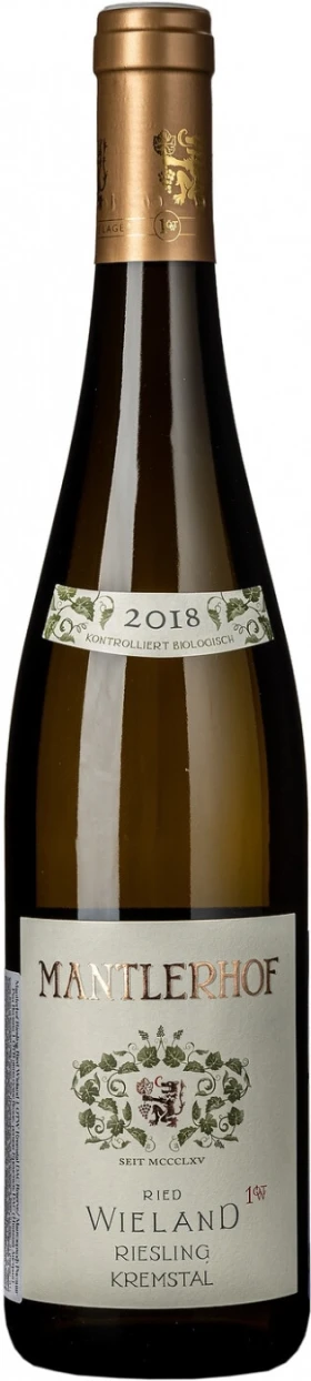 Вино Mantlerhof, Riesling Ried Wieland 1OTW, 2018