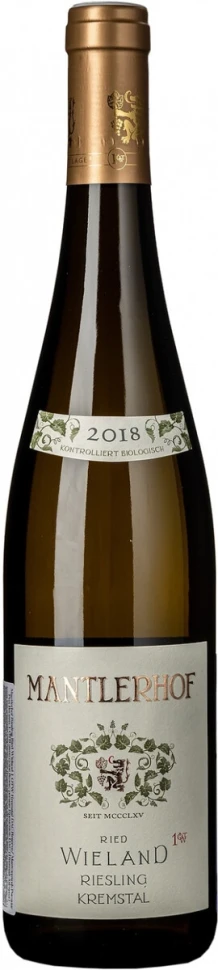Вино Mantlerhof, Riesling Ried Wieland 1OTW, 2018