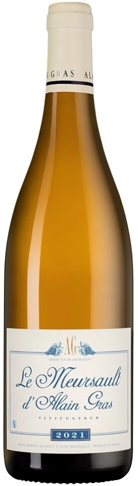 Вино Domaine Alain Gras, Meursault Les Tillets AOC, 2021