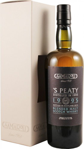 Виски Samaroli  S Peaty 1995 gift box 700 мл