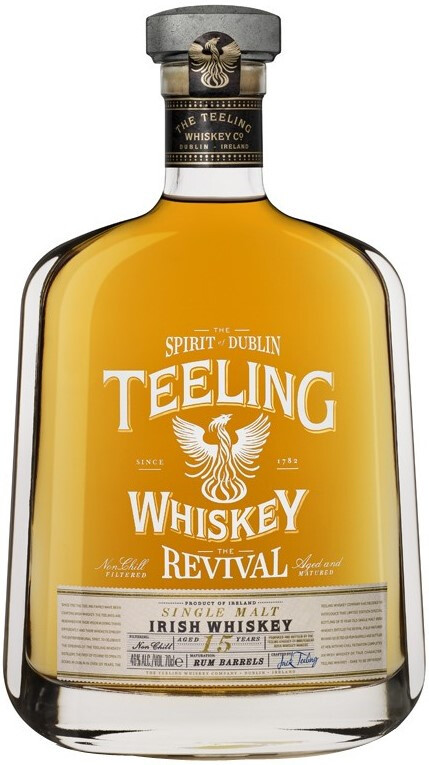 Виски Teeling Revival Single Malt Irish Whiskey 15 Years Old gift box 700 мл