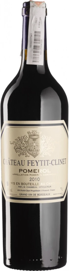 Вино Chateau Feytit-Clinet, Pomerol AOC, 2010