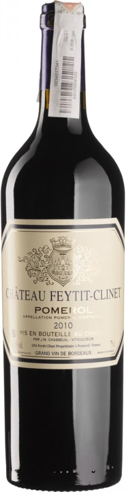 Вино Chateau Feytit-Clinet, Pomerol AOC, 2010