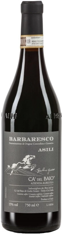 Вино Ca'del Baio, Barbaresco DOCG Asili, 2016