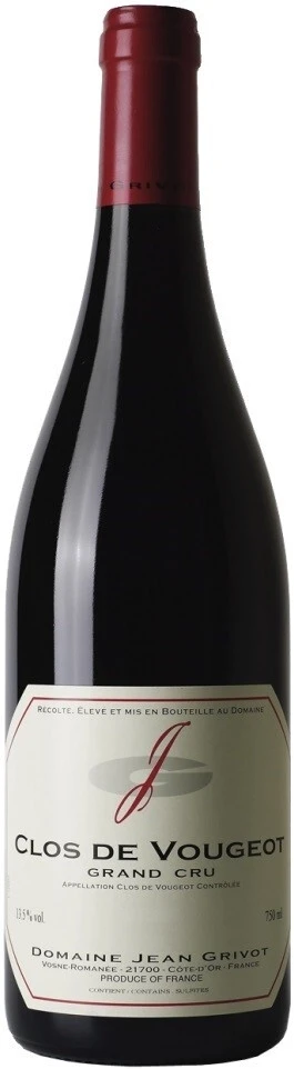 Вино Domaine Jean Grivot, "Clos de Vougeot" Grand Cru AOC, 2013, 1.5 л