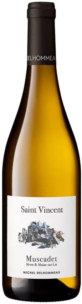Вино Michel Delhommeau, Saint Vincent, Muscadet Sevre et Maine sur Lie АОC, 2023