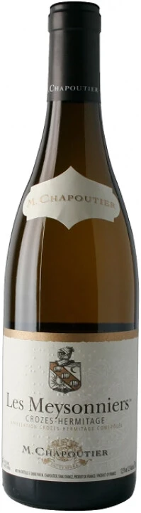 Вино M.Chapoutier, Crozes-Hermitage Les Meysonniers Blanc AOC, 2017