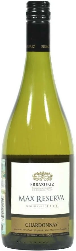 Вино Errazuriz, Max Reserva Chardonnay