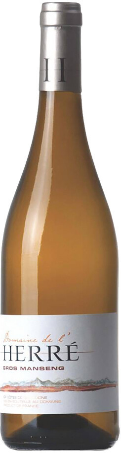 Вино Domaine de l Herre Gros Manseng Cotes de Gascogne IGP 2021