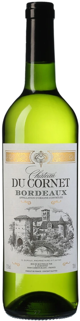 Вино "Chateau du Cornet" Blanc, Bordeaux AOC, 2012