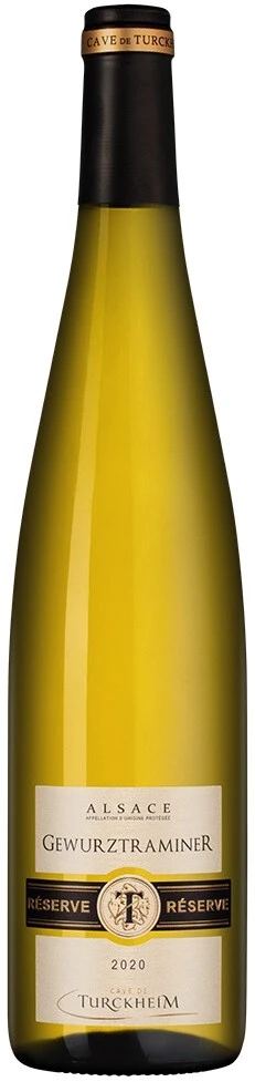 Вино Cave de Turckheim, Gewurztraminer Reserve, Alsace AOC, 2020
