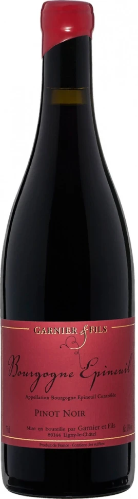 Вино Domaine Garnier & Fils, Bourgogne Epineuil AOP, 2019