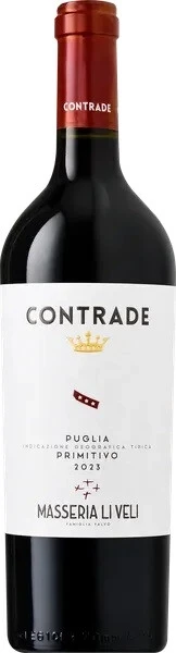 Вино Li Veli, "Contrade" Primitivo, Puglia IGT, 2023