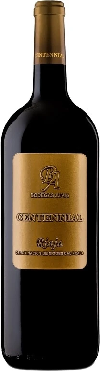 Вино Bodegas Alvia, Centennial, Rioja DOC, 2015, 1.5 л