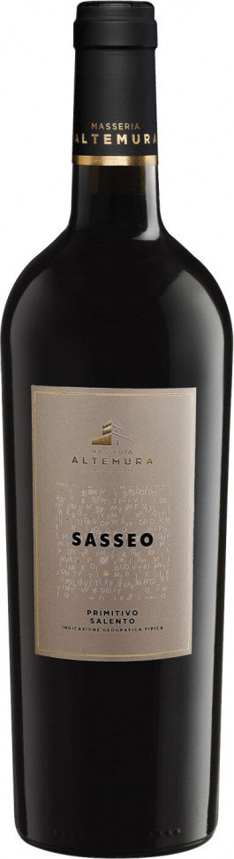 Вино Masseria Altemura Sasseo Primitivo Salento IGT 2020