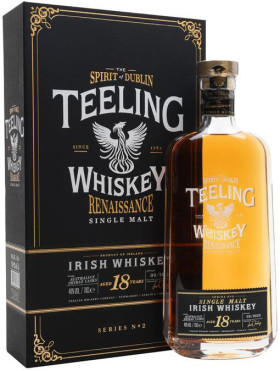 Виски Teeling Renaissance Series 3 Single Malt Irish Whiskey 18 Years Old gift box 700 мл