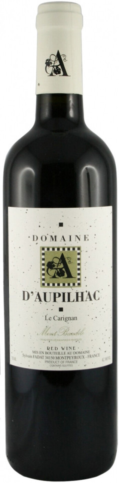 Вино Domaine d Aupilhac Le Carignan Mont Baudile IGP 2013