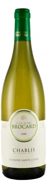 Вино Jean-Marc Brocard, Chablis AOC 2008