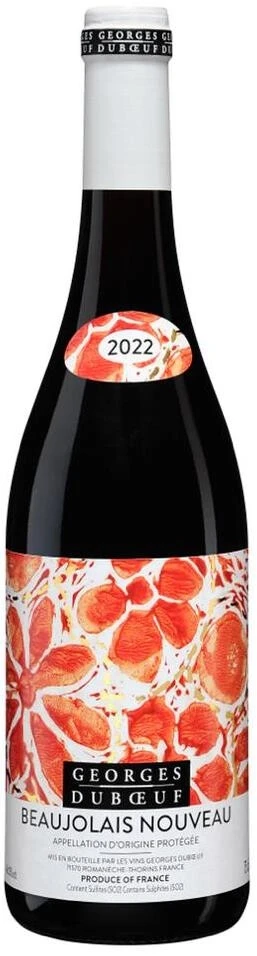 Вино Georges Duboeuf, Beaujolais Nouveau AOC, 2022