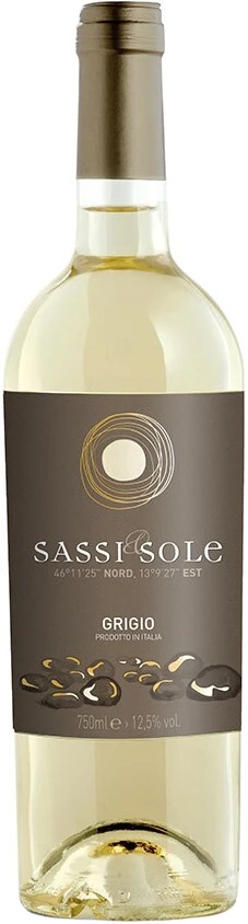 Вино Sassi &amp; Sole Grigio, Friuli DOC, 2015