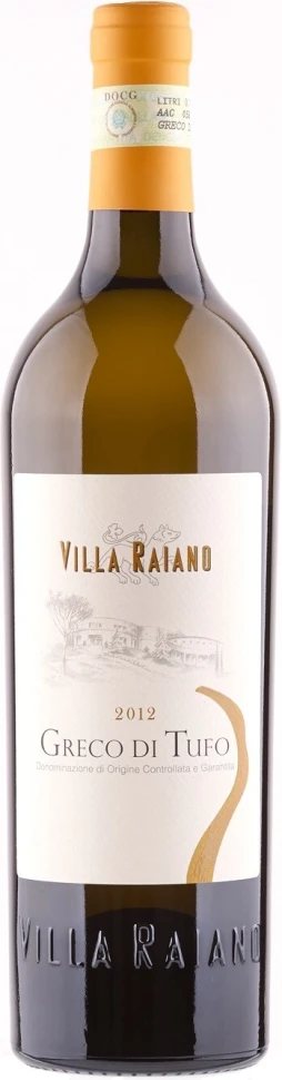 Вино Villa Raiano, Greco di Tufo DOCG, 2012