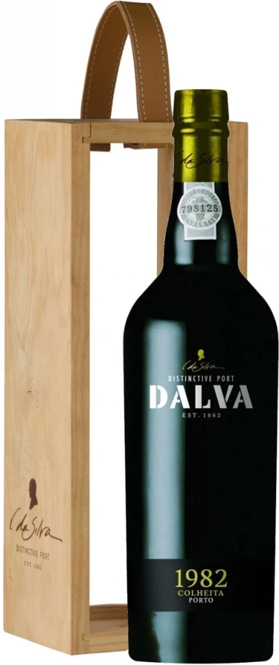 Портвейн Dalva Colheita Porto, 1982, wooden box