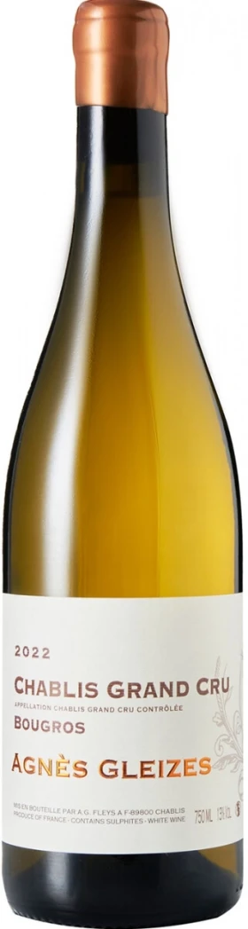 Вино Agnes Gleizes, Chablis Grand Cru Bougros AOC, 2022