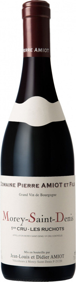 Вино Domaine Pierre Amiot et Fils Morey Saint Denis 1er Cru Les Ruchots AOC 2018