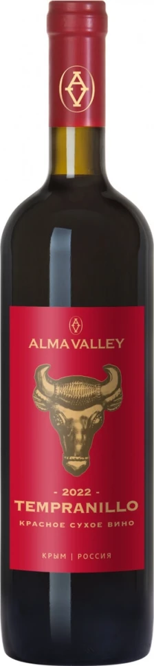 Вино Alma Valley Tempranillo, 2022