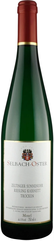 Вино Selbach-Oster, Zeltinger Sonnenuhr Riesling Kabinett Trocken, 2007