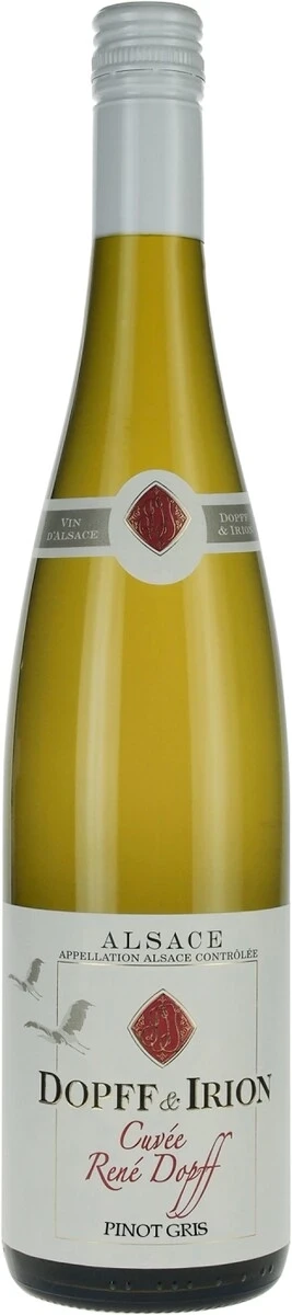 Вино Cuvee Rene Dopff Pinot Gris, Alsace AOC, 2021