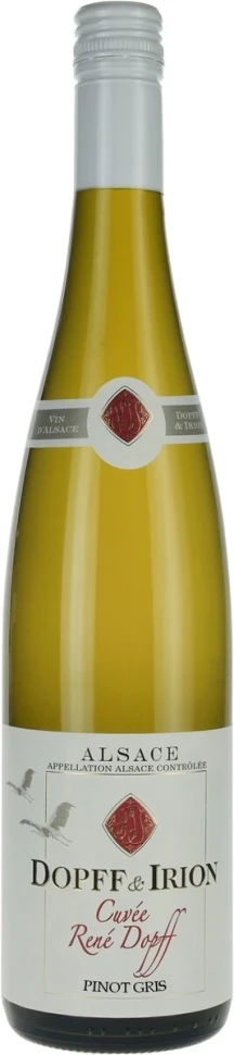 Вино Cuvee Rene Dopff Pinot Gris, Alsace AOC, 2021