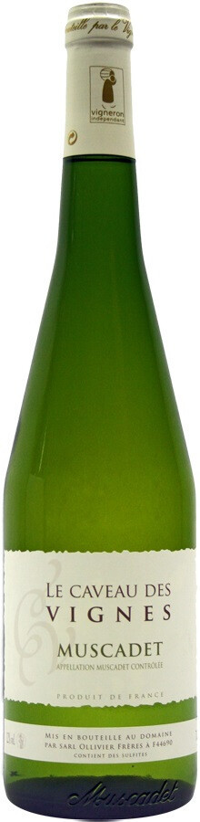 Вино Domaine de la Grenaudiere Le Caveau des Vignes Muscadet AOC 2020