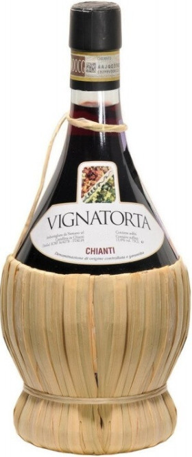Вино Castellare di Castellina Vignatorta Chianti DOCG in Fiasco