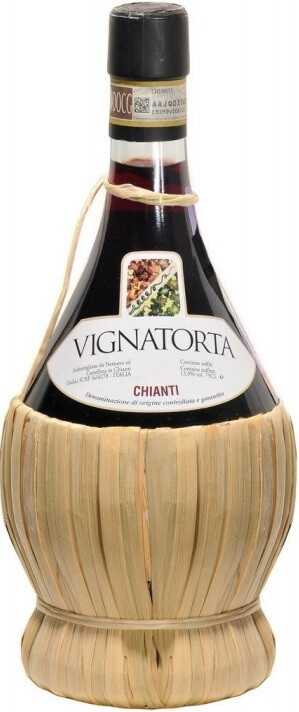 Вино Castellare di Castellina Vignatorta Chianti DOCG in Fiasco