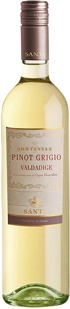 Вино Santi, Sortesele Pinot Grigio, Valdadige DOC, 2017